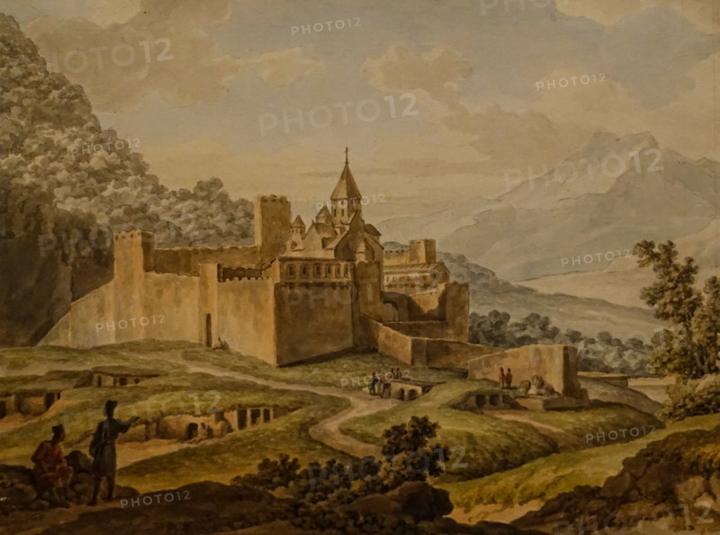 Ananuri Fortress-monastery in Georgia.