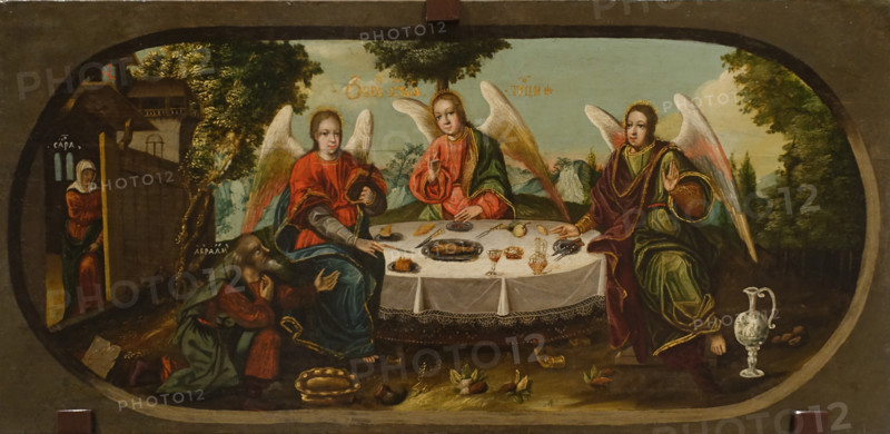 Icon of the Old Testament Trinity.