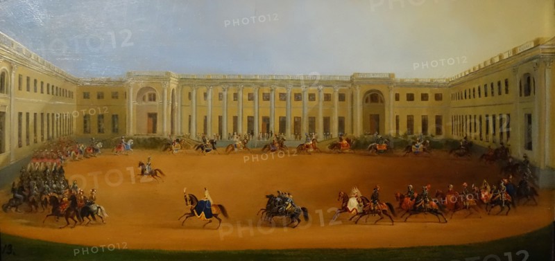 Carousel in front of the Alexander Palace.