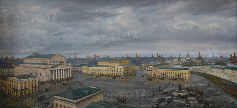 Theatre Square, Moscow.
