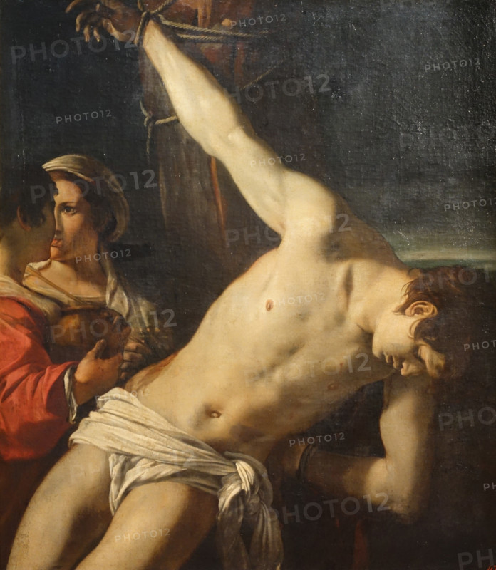Saint Sebastian and Saint Irene.