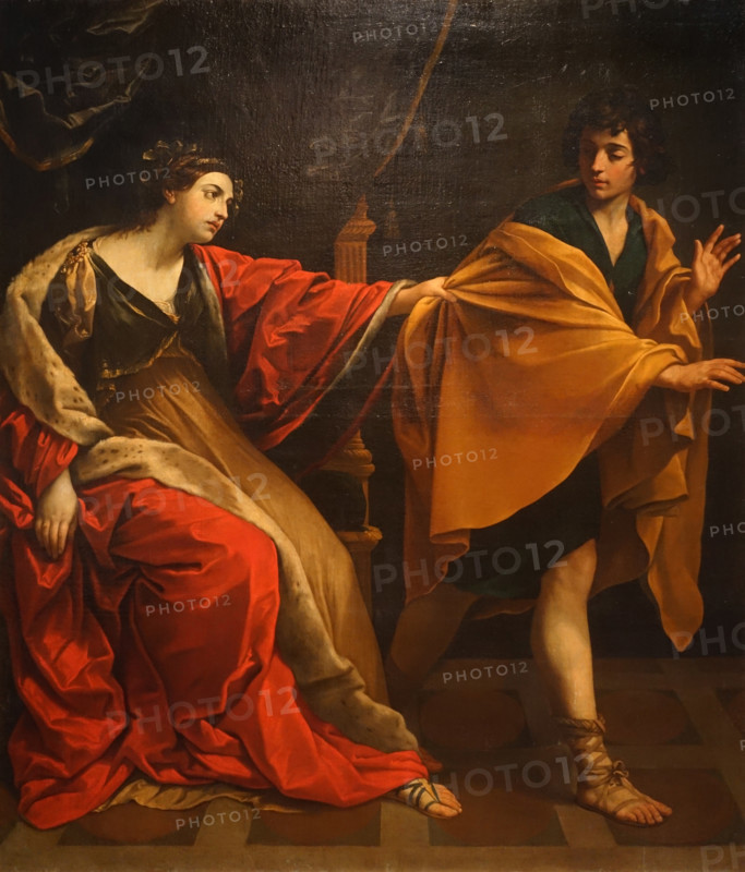 Joseph and Potiphar's wife.