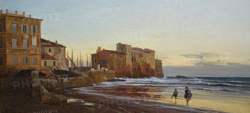Italian landscape.