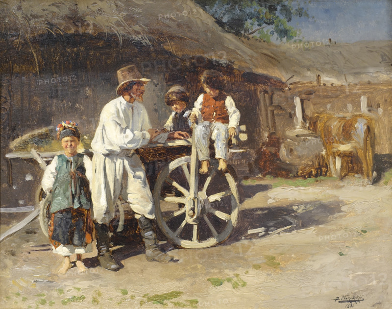 Scene in Poltava province.
