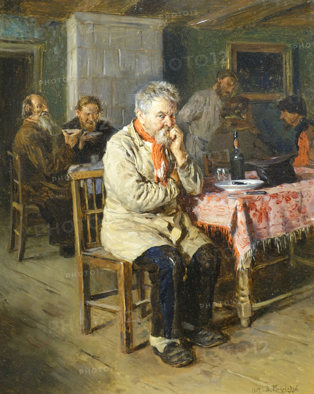 In a Tavern.