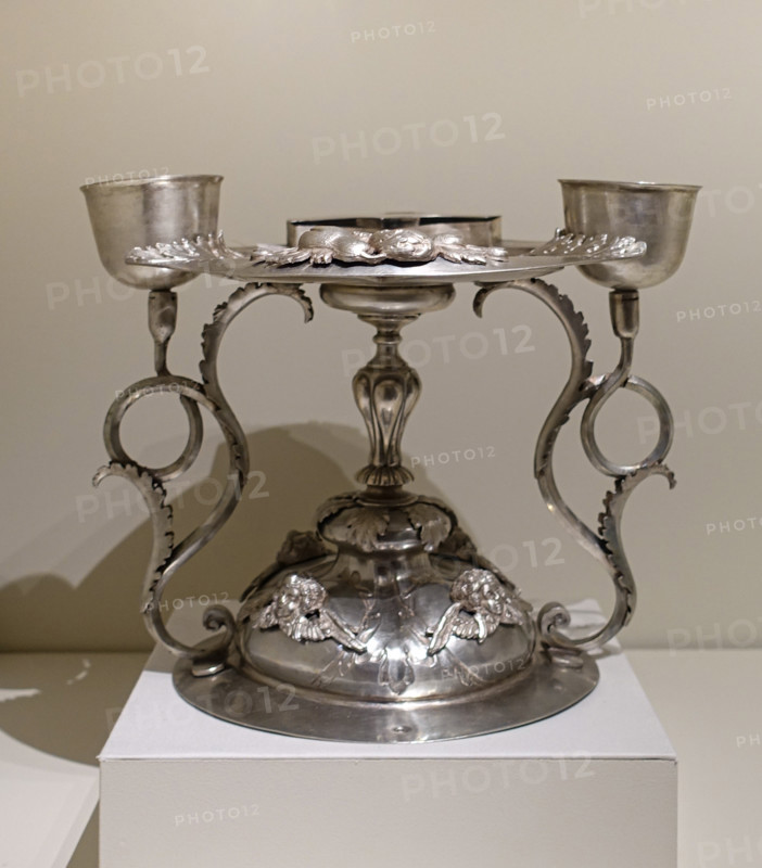 Vessel for blessing bread.
