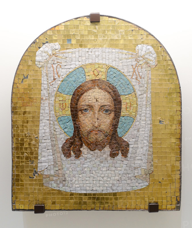 Mosaic. The Holy Face.