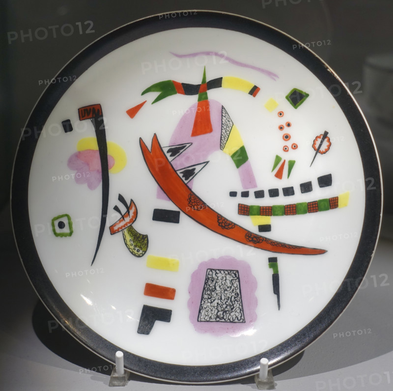 Cup and saucer.