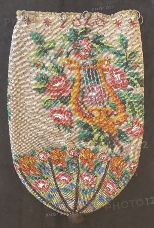 Bead embroidery.