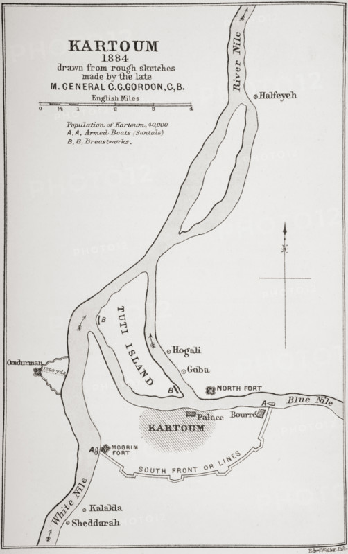 Map of Kartoum