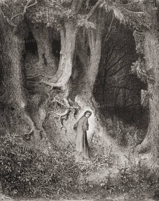Engraving by Gustave Dore
