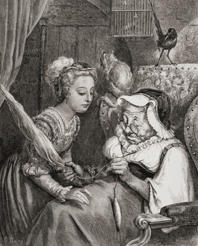 Engraving by Gustave Dore