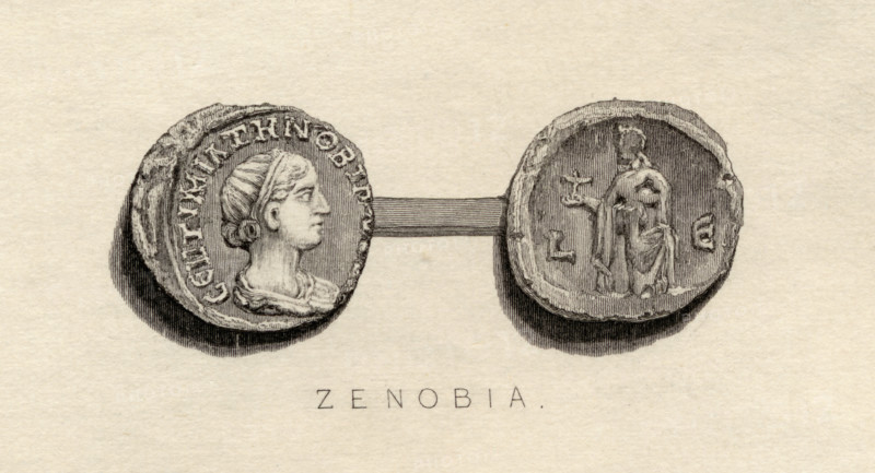Tetrachm from the time of Zenobia