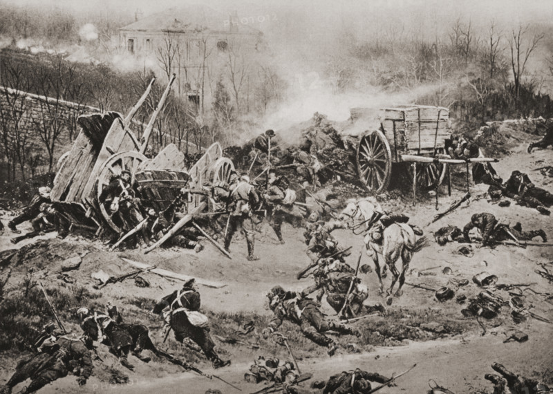 The Battle of Champigny