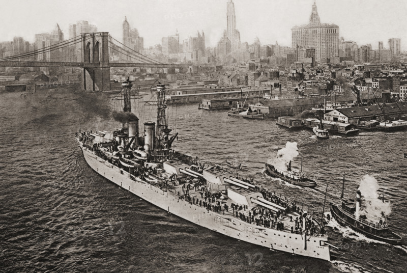 The United States battleship
