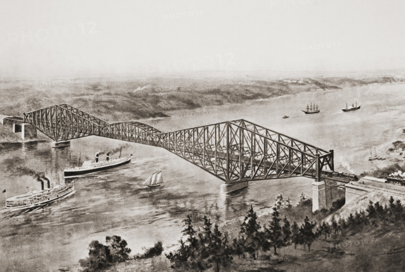 Quebec Bridge over the St. Lawrence