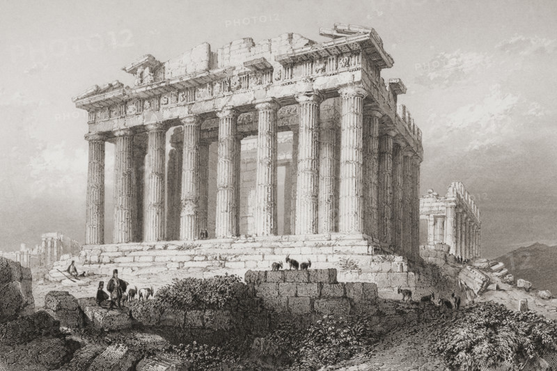 The Parthenon at Athens