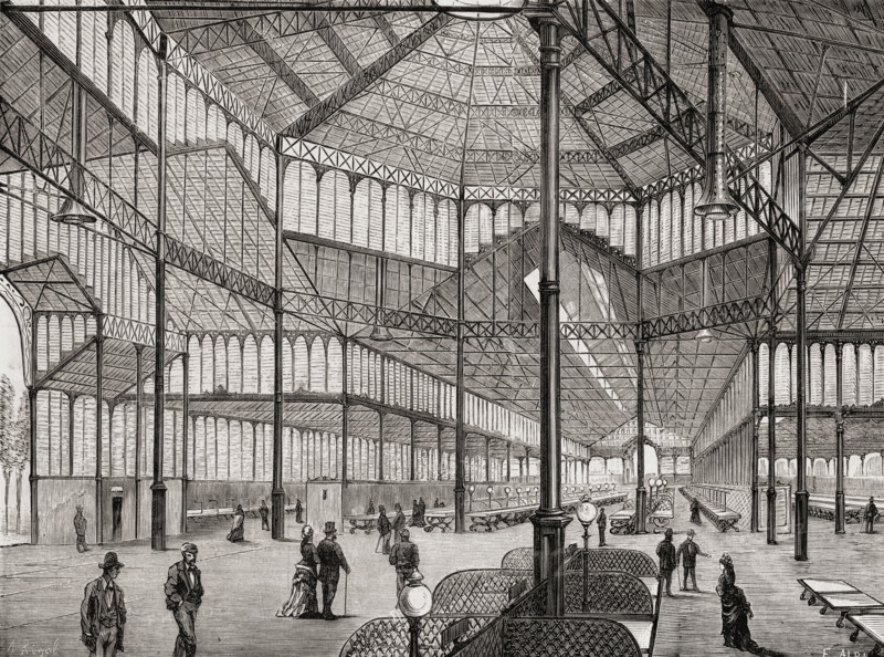 Interior of New Borne Market