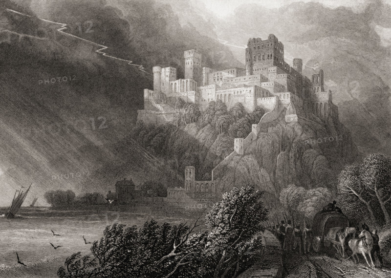 The ruins of Rheinfels