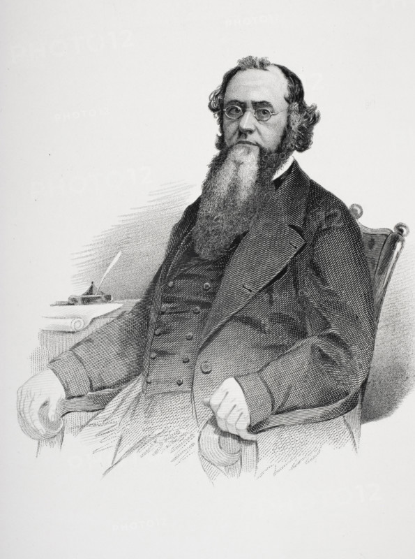 Edwin M. Stanton 1814 to 1869.  Secretary of war during American Civil War under President Abraham Lincoln. From photograph by Matthew Brady.