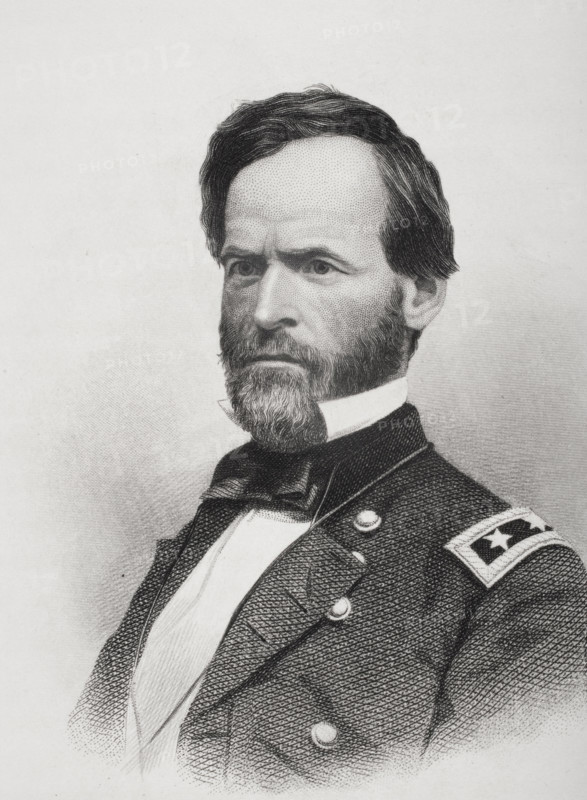 William T. Sherman 1820 to 1891. Union general is American Civil War.