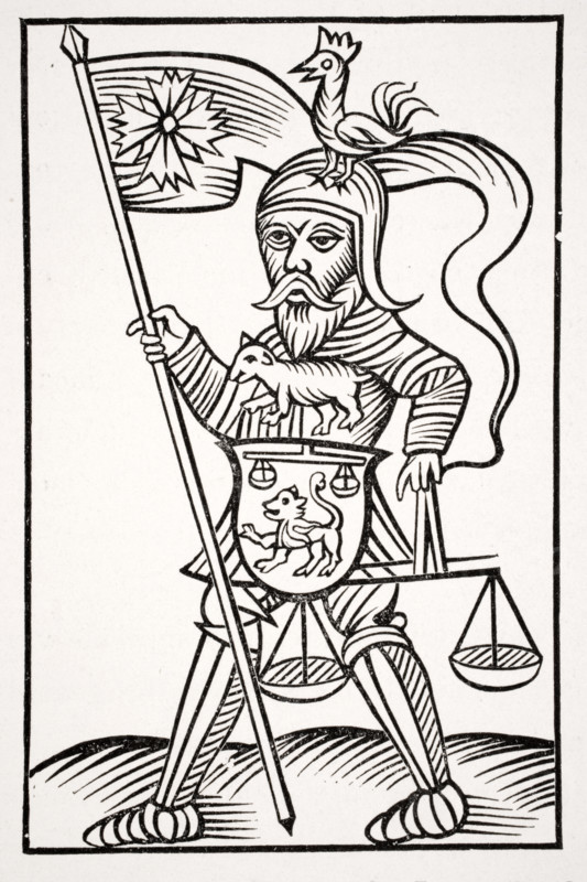Hermensul or Irmensul. Ancient Saxon idol