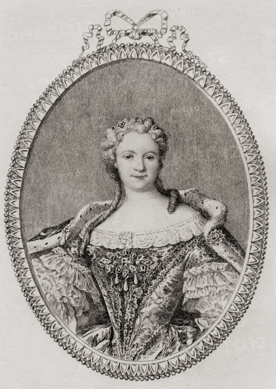 Marie-Catherine-Sophie-Felicite Leczinska,1703-1768. Queen of France and Navarre.