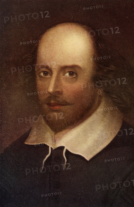 William Shakespeare,1564-1616.  English poet and dramatist. From the book'The Kingsway Shakespeare'Published London 1927.