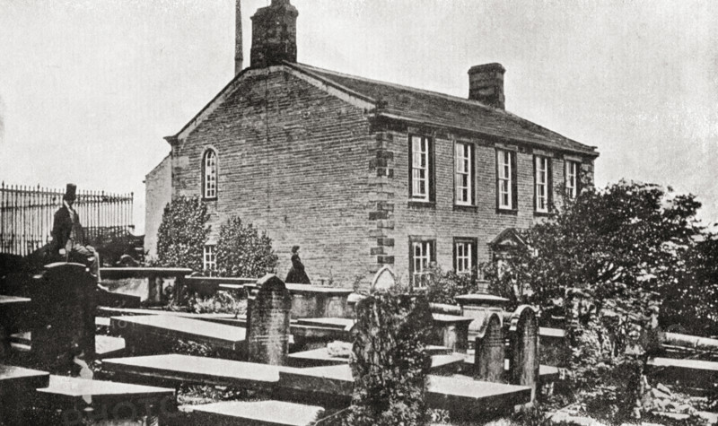 The home of Charlotte Bronte