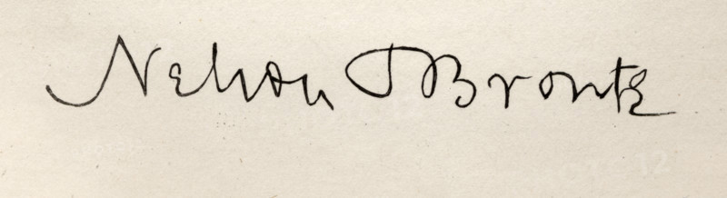 Lord Nelsons' signature. Horatio Nelson