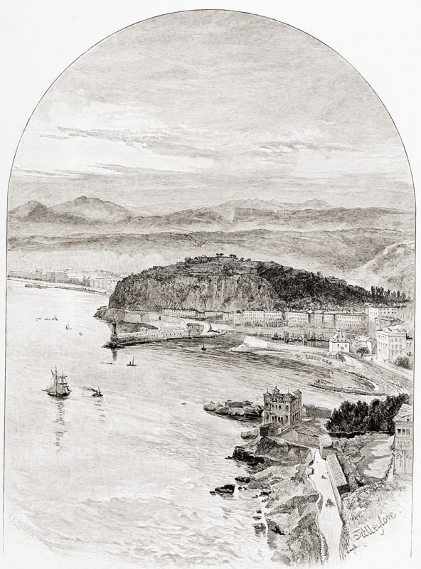 View from the road to Fort Montalban