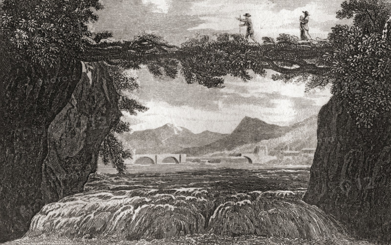 Subterranean disappearance of the Rhone
