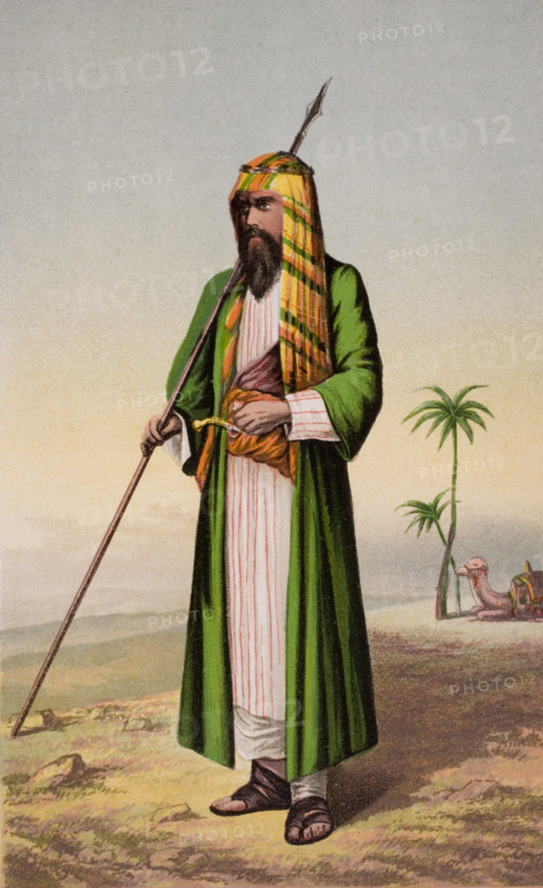 Richard Burton as Haji Abdullah en route to Mecca. Sir Richard Francis Burton