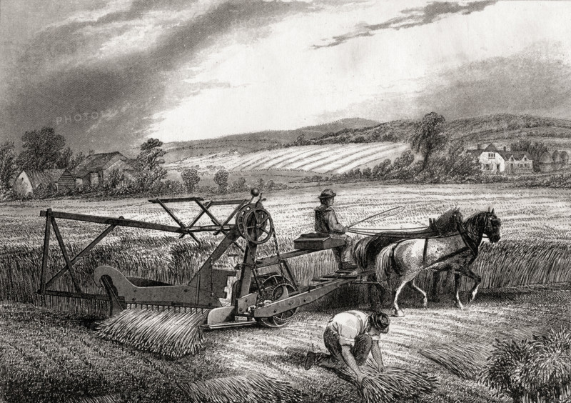 McCormick's Reaping Machine.