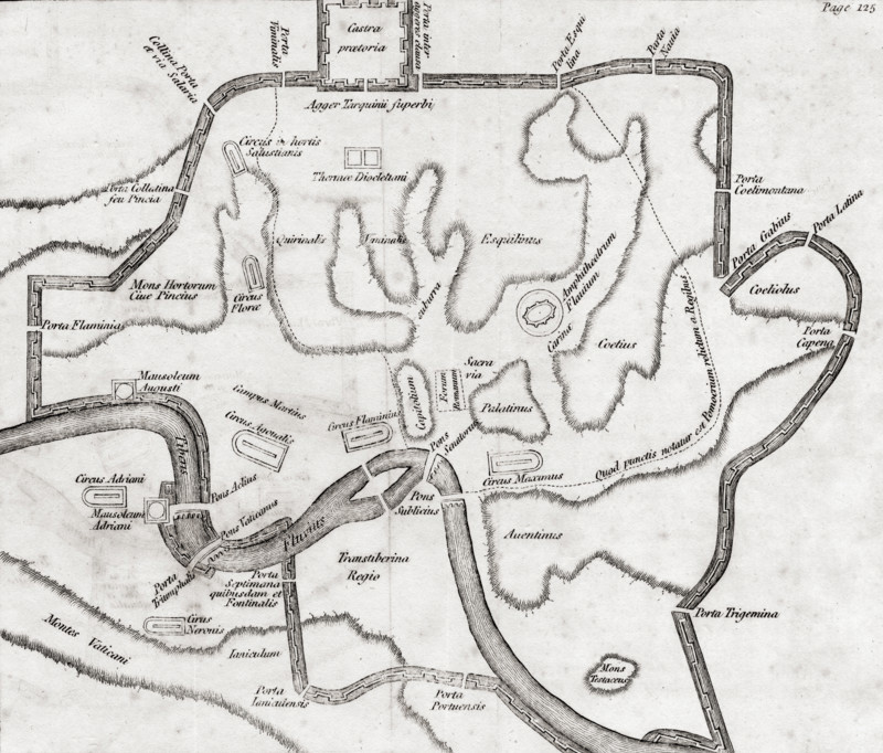 Roma Antiqua. A Caesaribus. Ampliata.