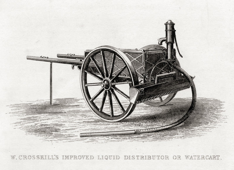 W. Crosskill's Improved Liquid Distributor or Watercart.