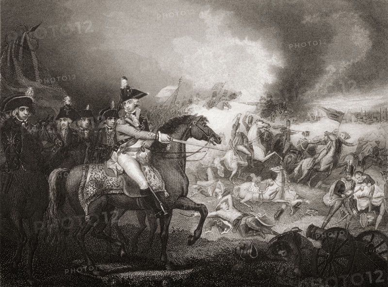 The attack upon the French camp on the hills of Famars near Valenciennes