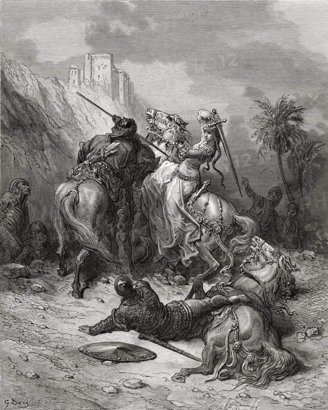 Florine of Burgundy a heroine during the first crusade.