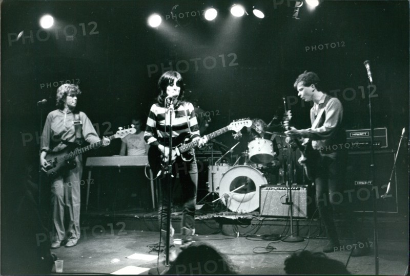The Pretenders close up in concert