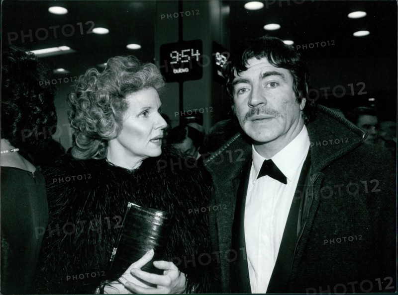 Director Boaty Boatwright and actor Alan Bates