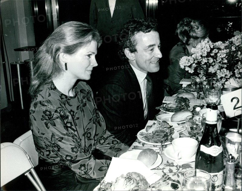 Actress Candance Bergen and husband Louis Malle