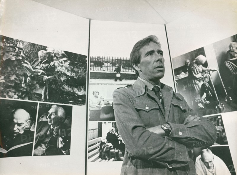 Lord Snowden at his New York City photo exhibition opening,  April 22, 1975