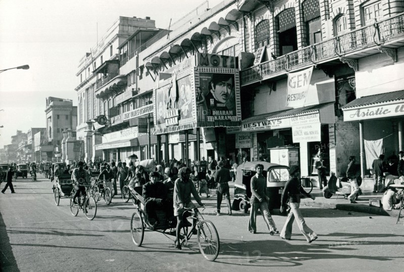 Street scene in Delhi, India