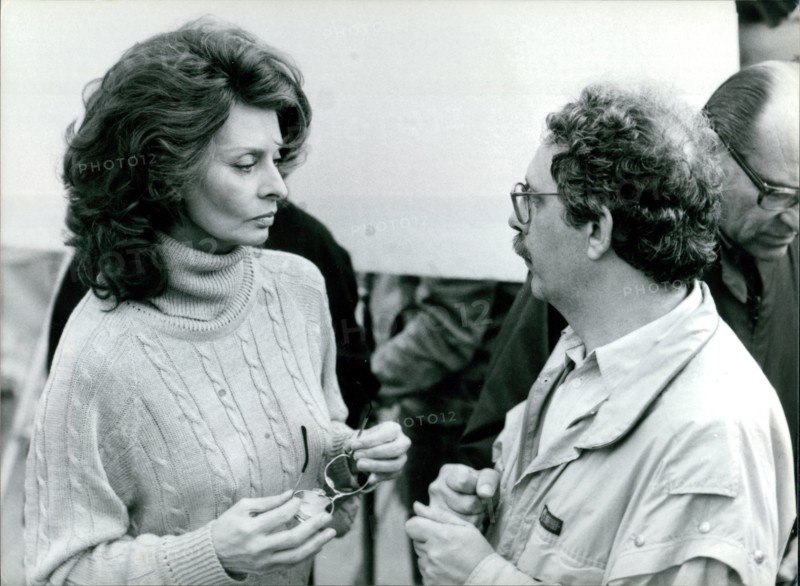 Sophia Loren and Maurizio Ponzi