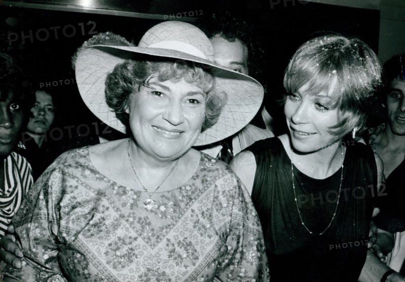 Bella Abzug and Shirley Maclaine