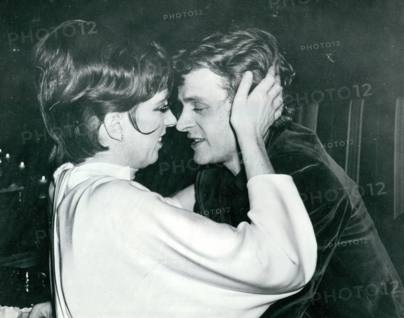 Liza Minnelli and Mikhail Baryshnikov at Studio 54 in New York
