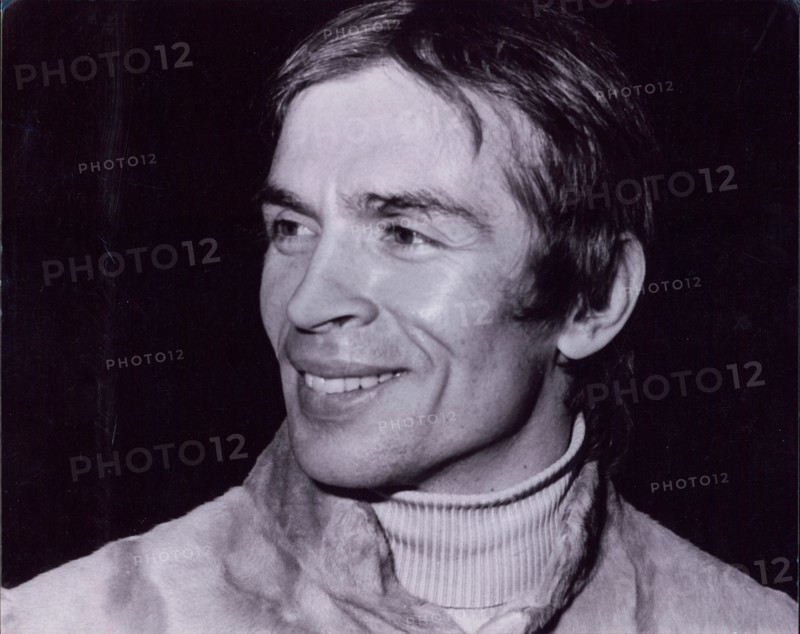 Close up portrait of ballet dancer Rudolf Nureyev