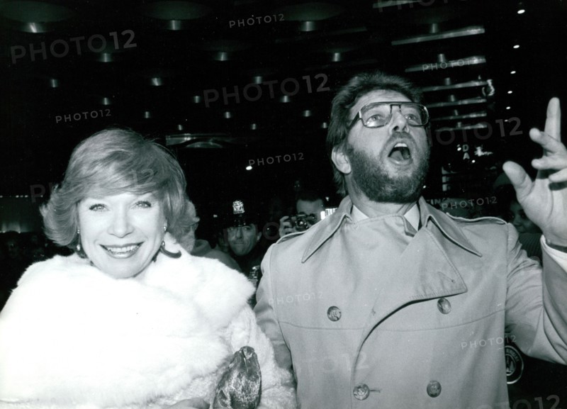 Shirley Maclaine and Pete Hamill