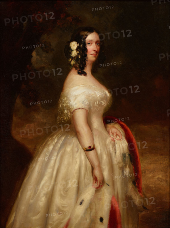Franz Xaver Winterhalter (April 20, 1805 – July 8, 1873), a German painter, was among the most sought-after and famous portrait painters. Here is his work: Portrait of a Lady (19th century), painting, reproduction of the painting, artwork, historical.