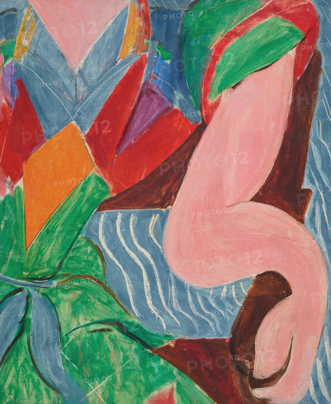 Henri Matisse, Henri Emile Benoit Matisse (born December 31, 1869, died November 3, 1954 in Cimiez), French painter, graphic artist, draftsman, Classical Modernist. Here is his work: Le Bras (1938), The Arm, painting, reproduction of the painting, artwork, historical.